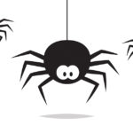 Black Cartoon Spiders
